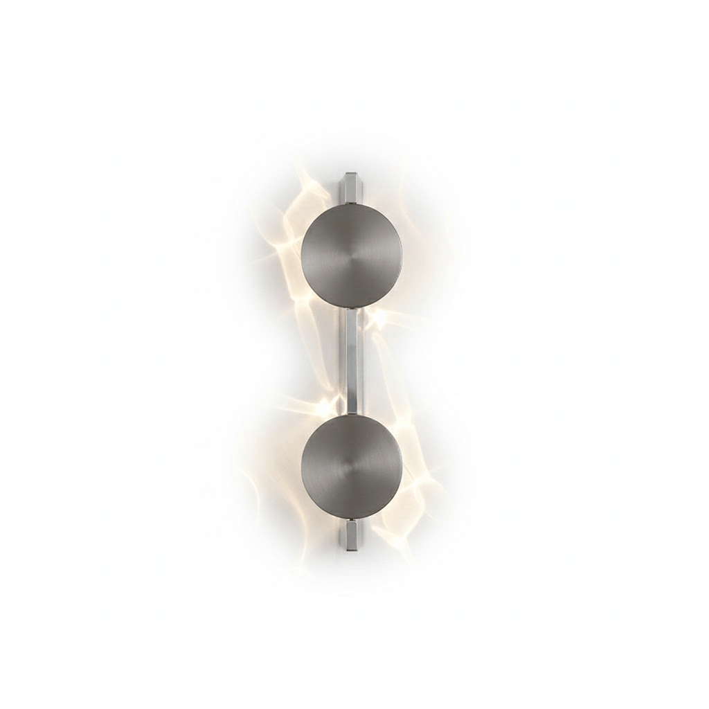 Pethr Wave Minimalistische Wandleuchte aus Stahl