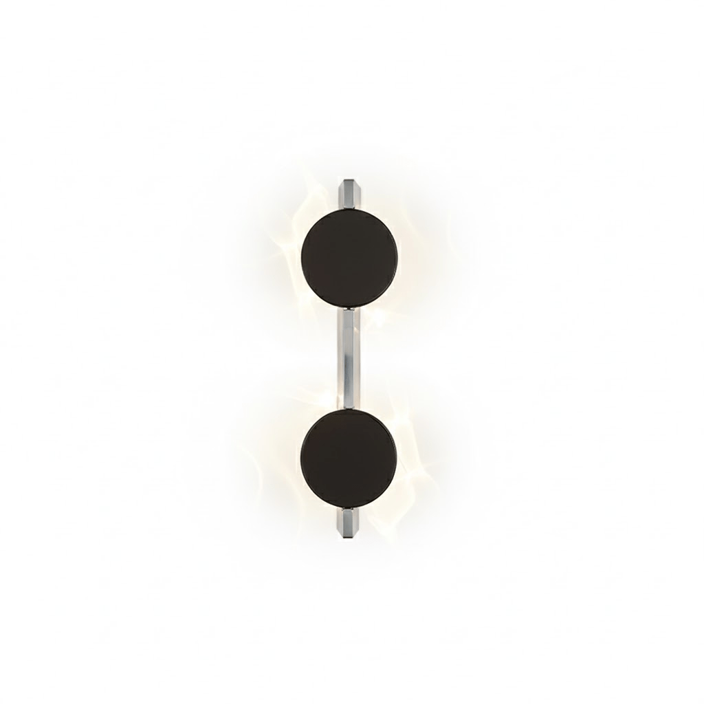 Pethr Wave Minimalistische Wandleuchte aus Stahl