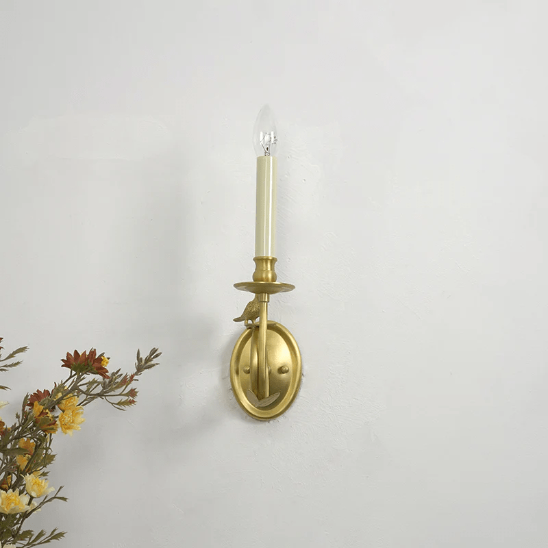 Jexdo elegante Wandleuchte in Messing