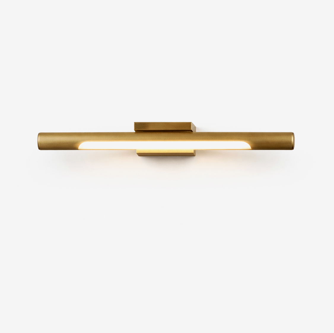 Soleielle Messing-Wandleuchte