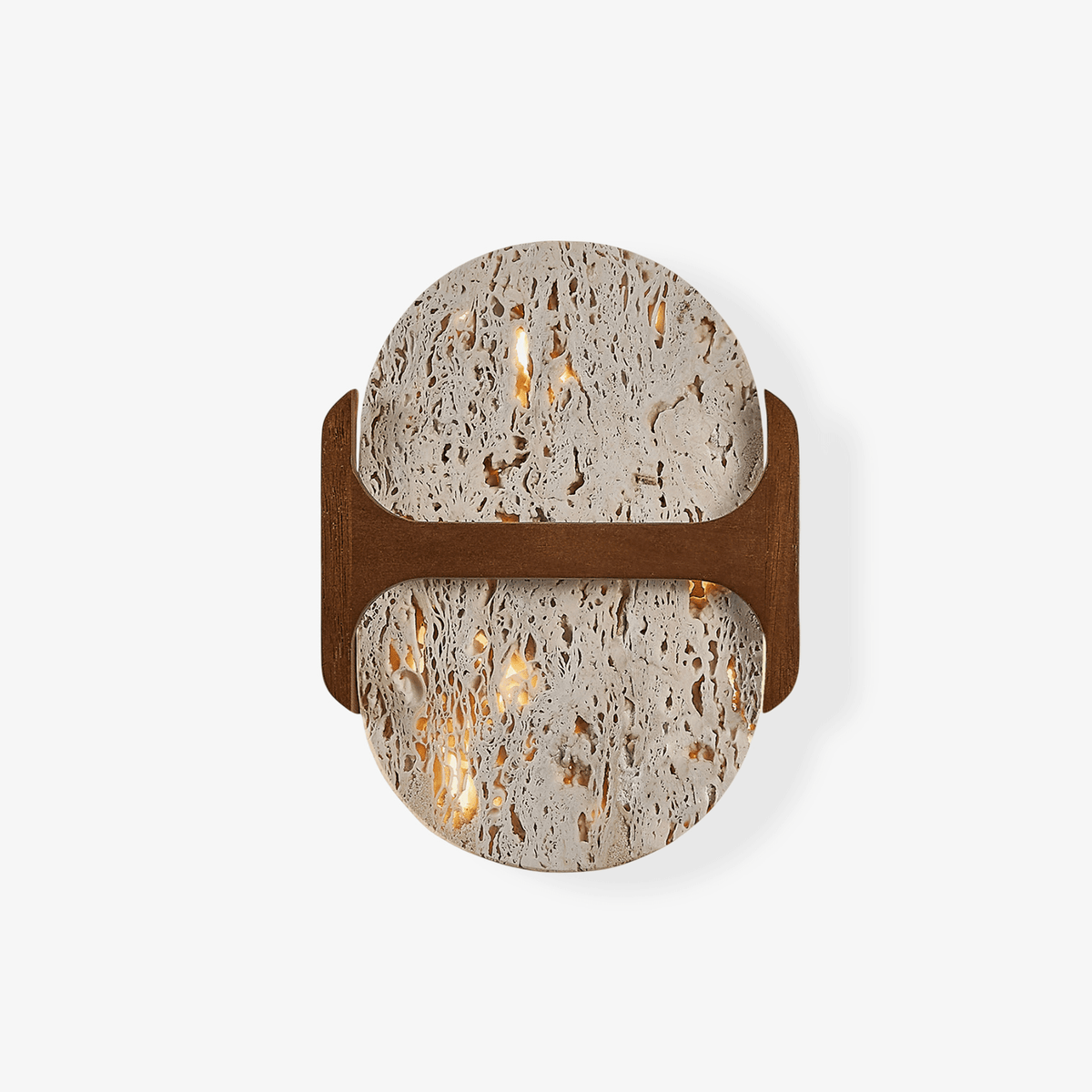 Seriaya Travertine-Wandleuchte