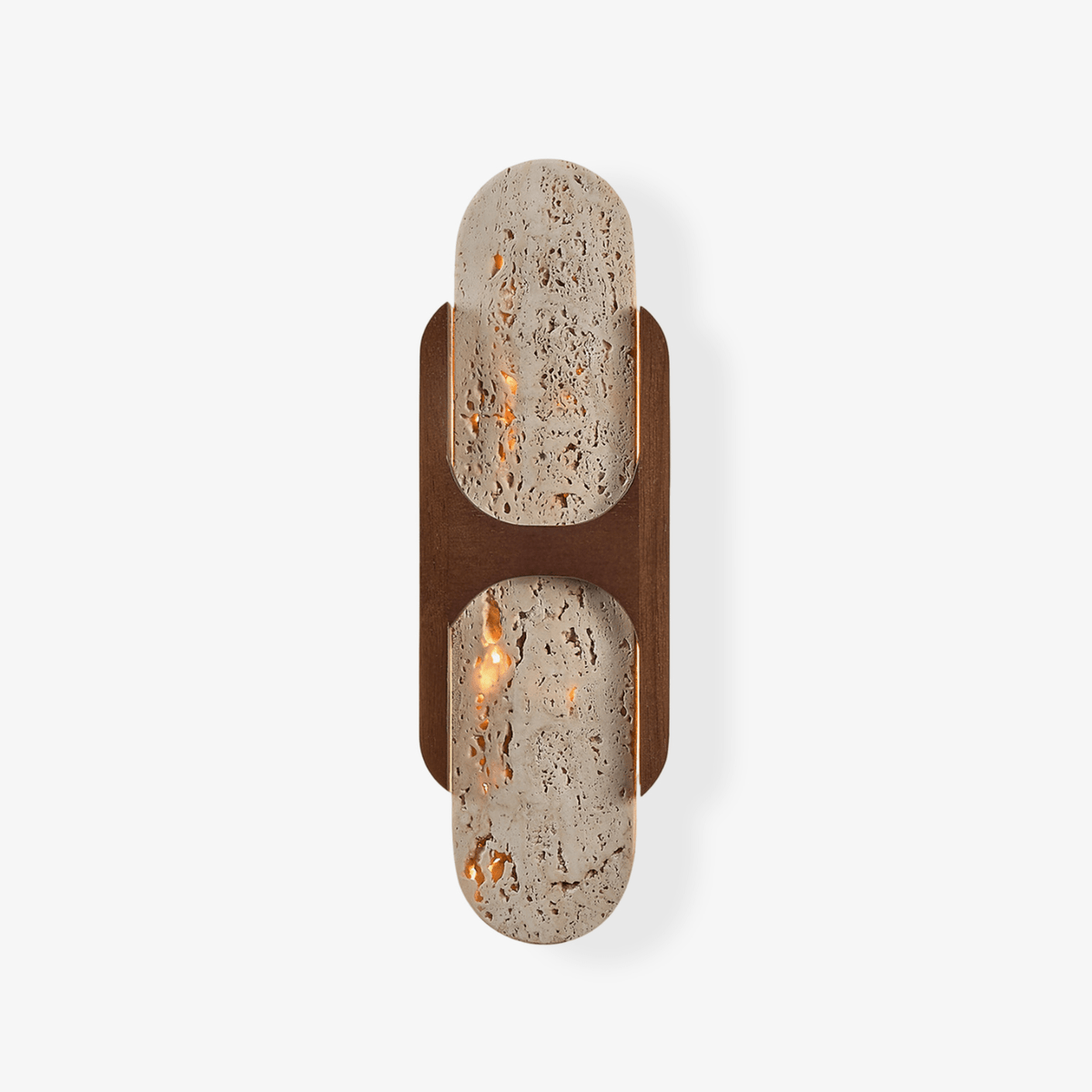 Valarise Travertine Wandleuchte