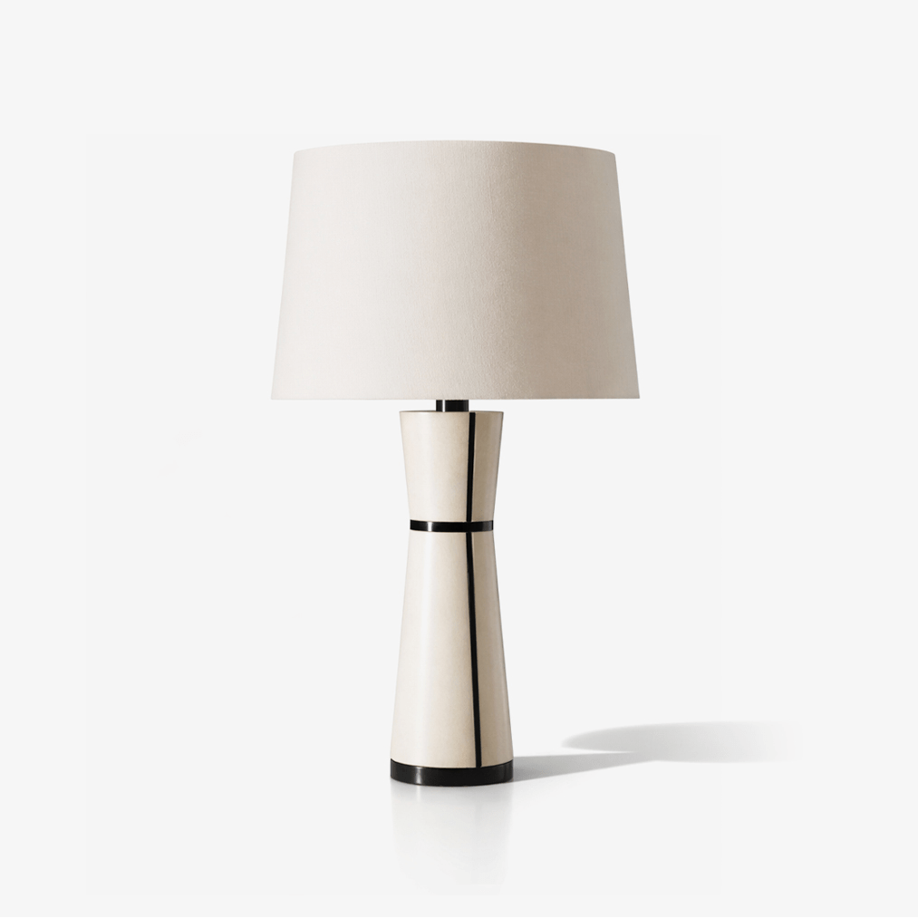 Mireria Leder-Tischlampe