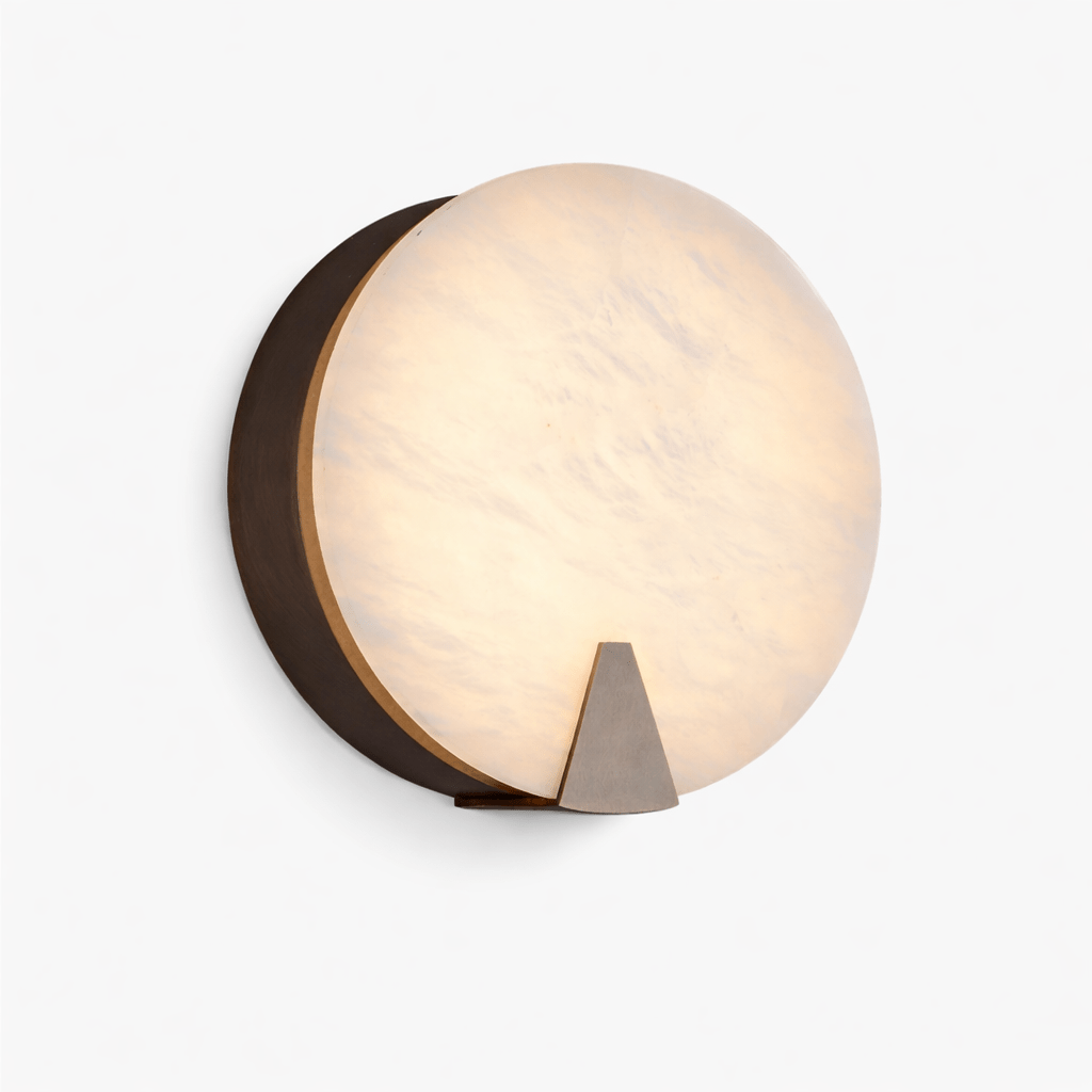 Albirira Halo Alabaster-Wandleuchte