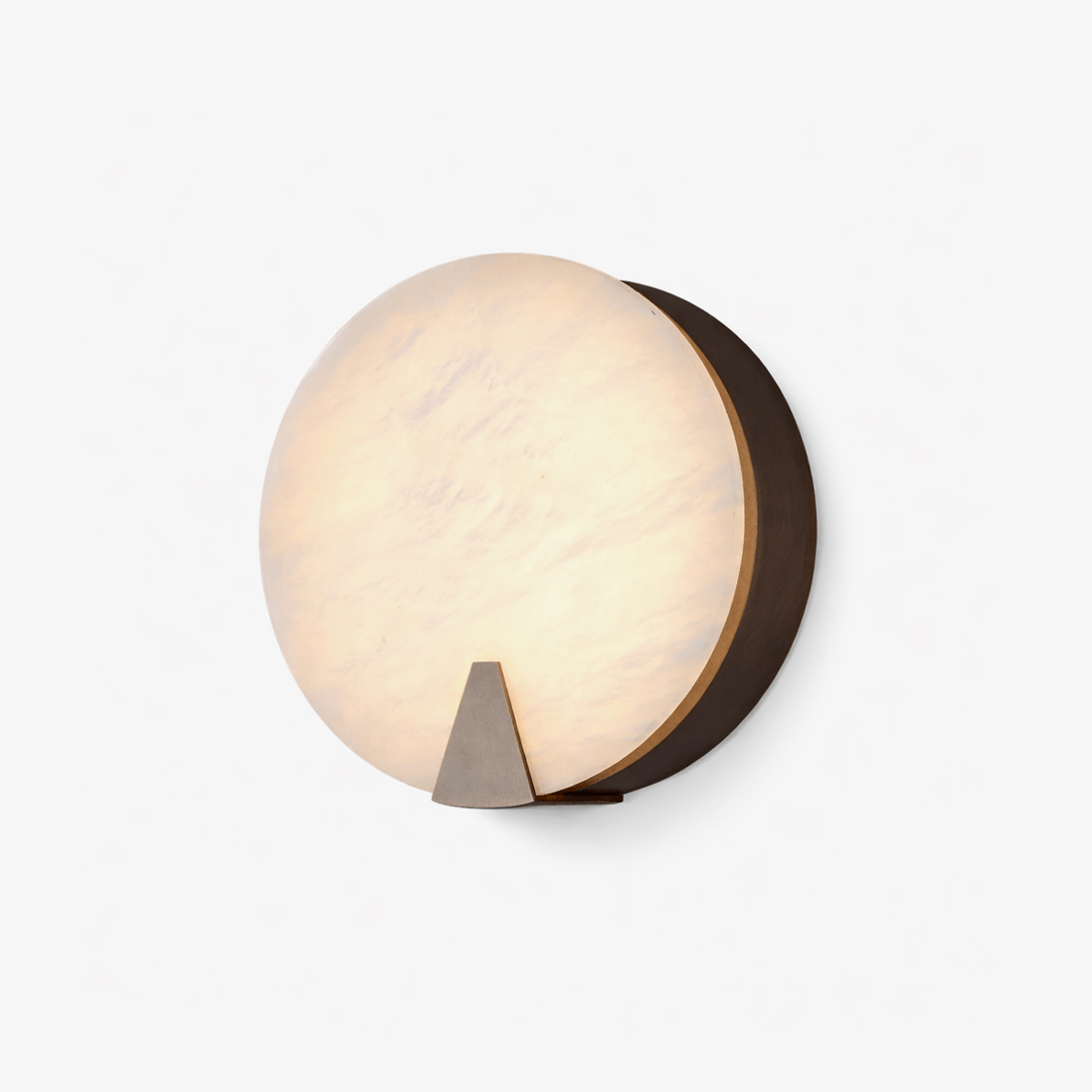Albirira Halo Alabaster-Wandleuchte