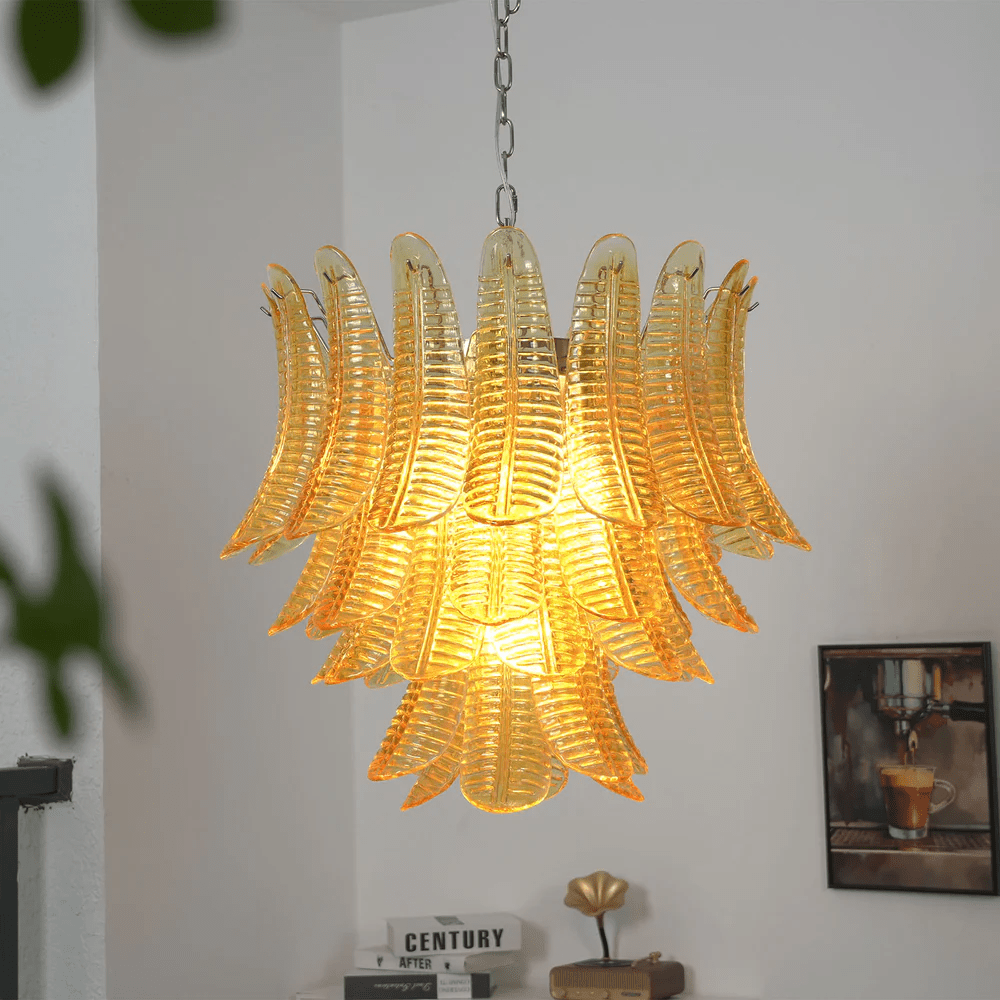 Elaryn Kronleuchter aus Glas