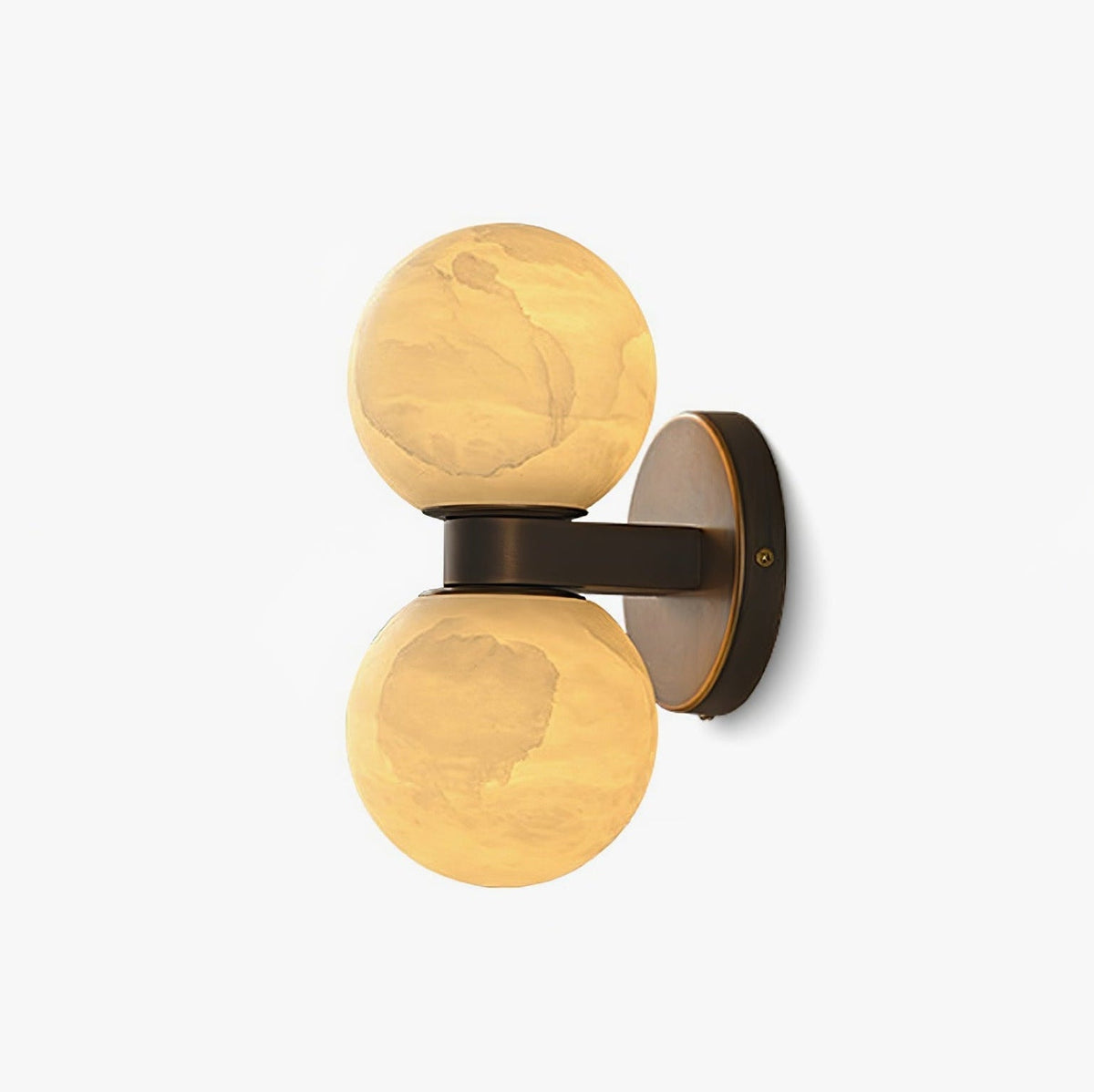 Lumenor Alabaster Celestia Orb Wandleuchte