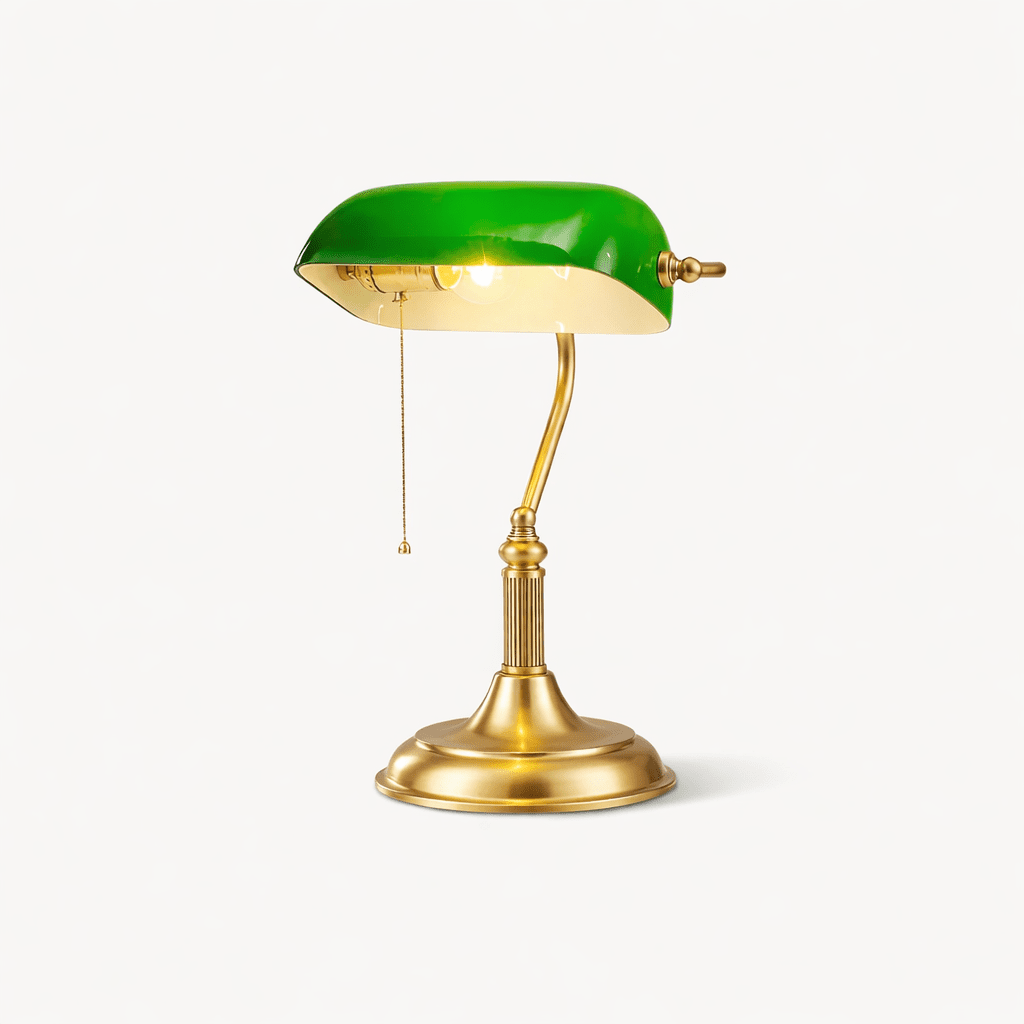 Cirariella Tischleuchte Poliertes gebogener Arm Vintage | Cielum