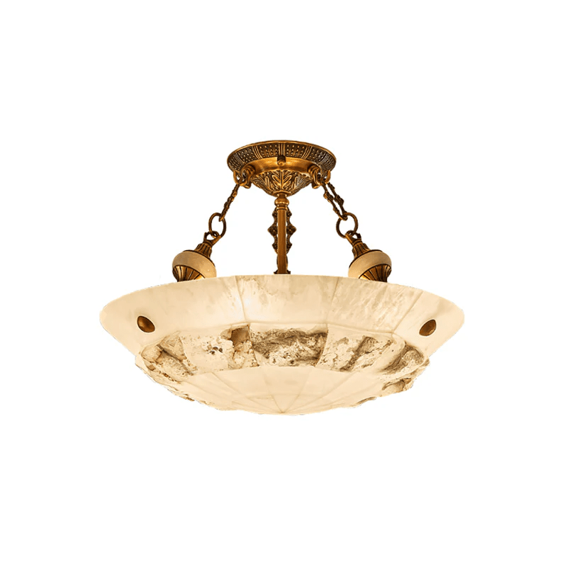 Dorevaux Alabaster Deckenleuchte