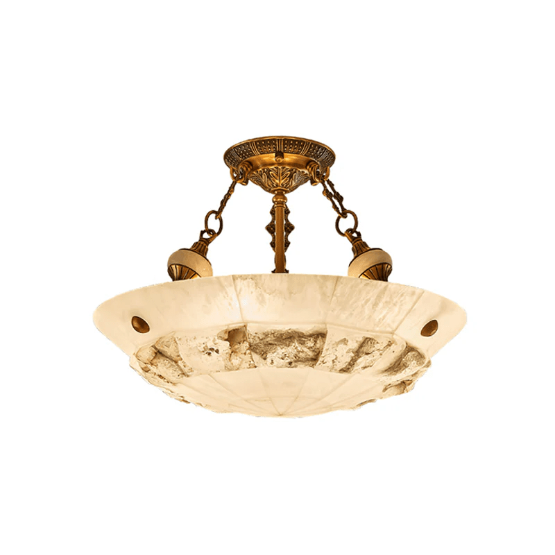 Dorevaux Alabaster Deckenleuchte