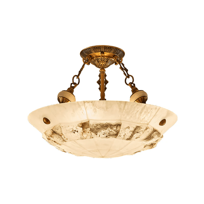 Dorevaux Alabaster Deckenleuchte