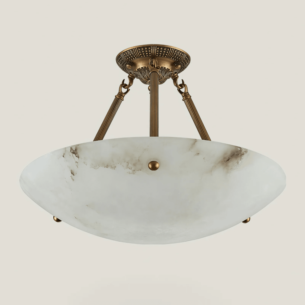 Belvarien Alabaster Deckenleuchte