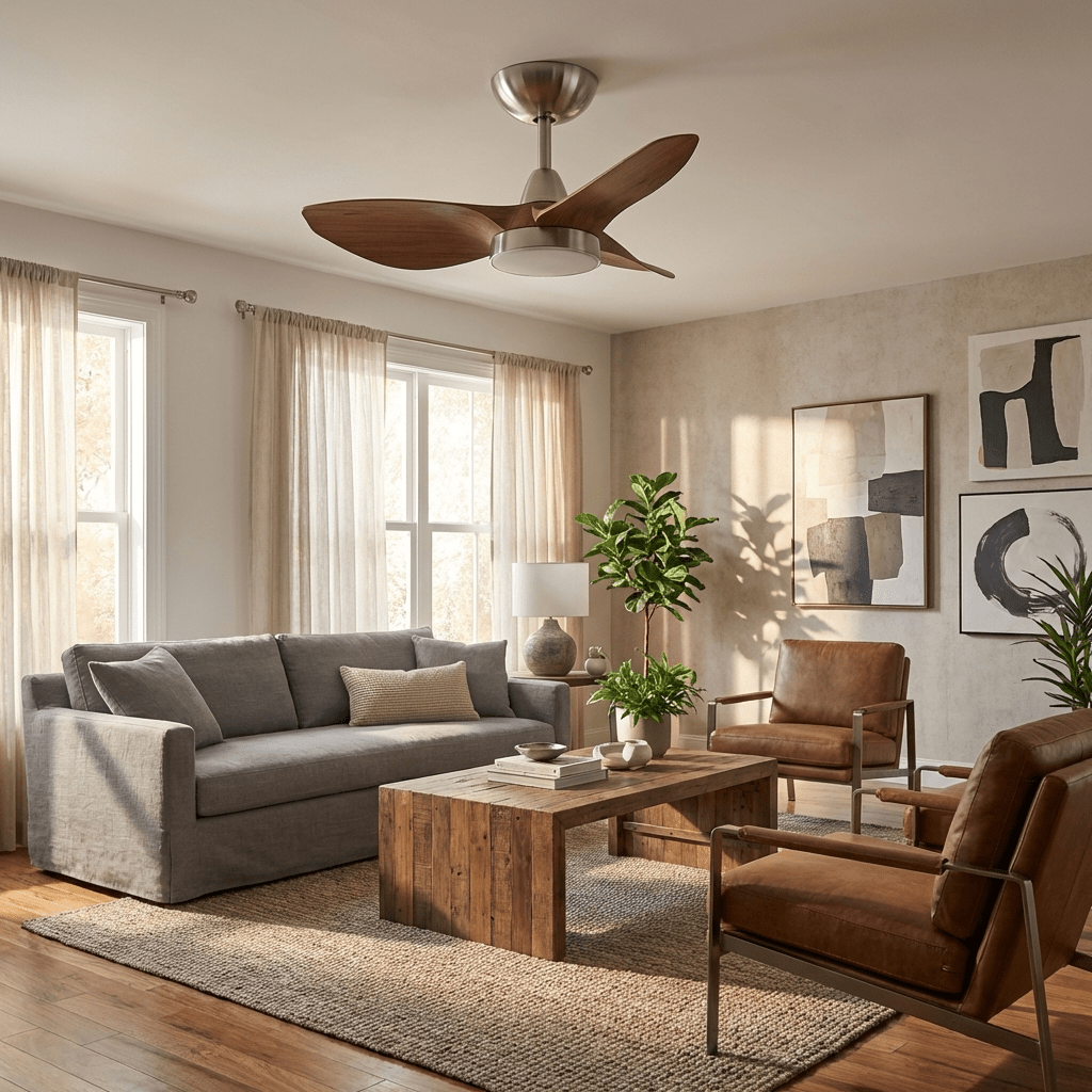 Calderon Scandi Deckenventilator mit Beleuchtung