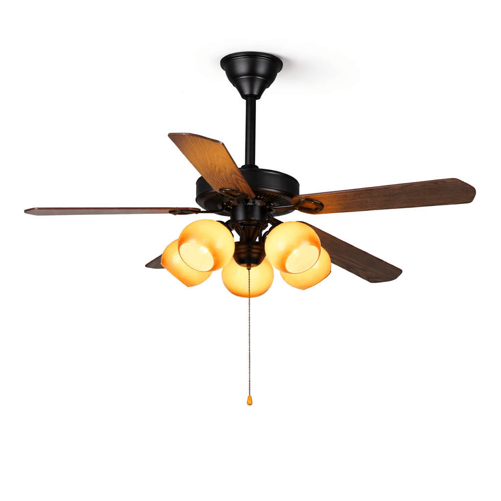 Beaumont Vintage Deckenventilator mit Beleuchtung