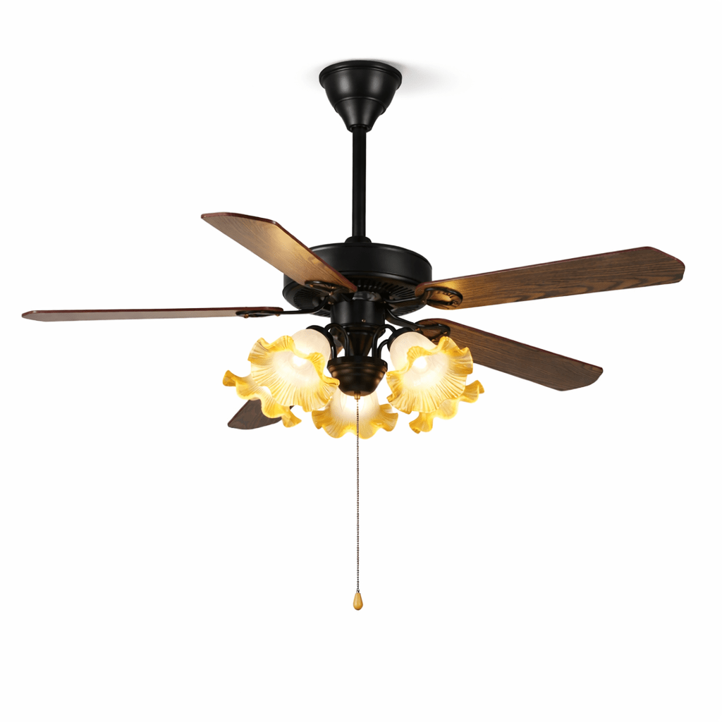 Beaumont Vintage Deckenventilator mit Beleuchtung