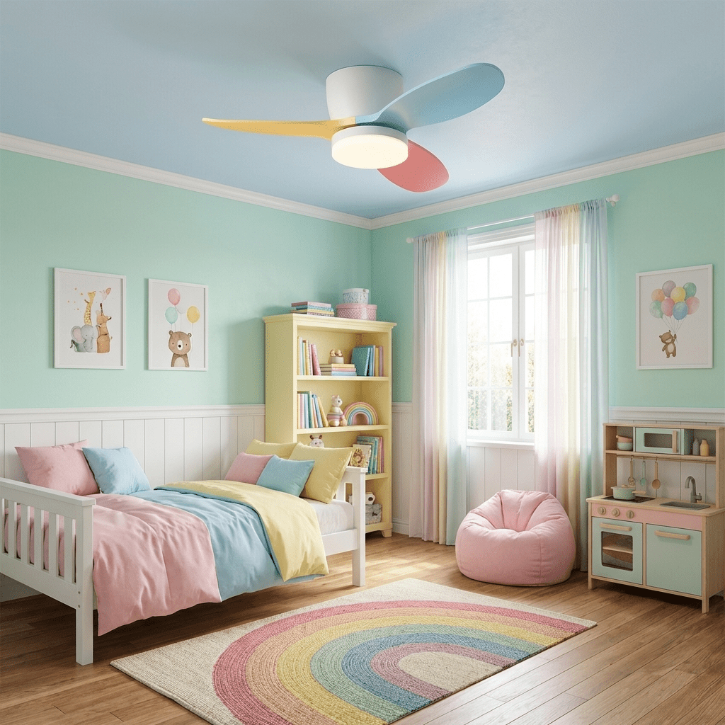 Piko Petal Deckenventilator mit Beleuchtung