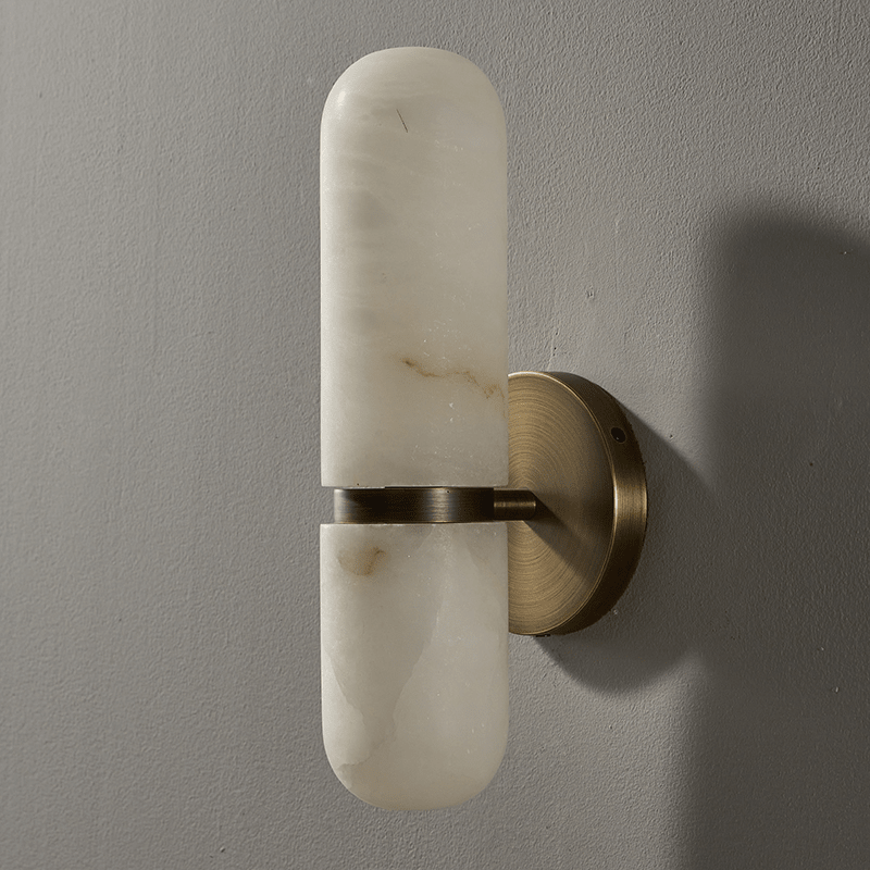 Ismerie Alabaster Wandleuchte