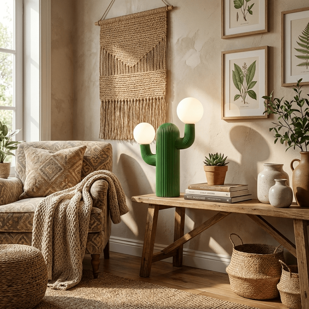 Lazlo Cactus Tischleuchte