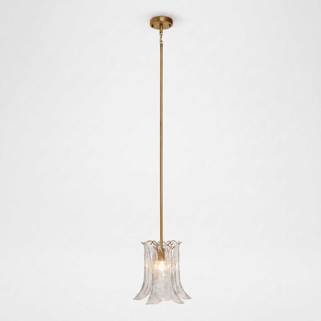 Ottilie Pendelleuchte aus Petal-Glas
