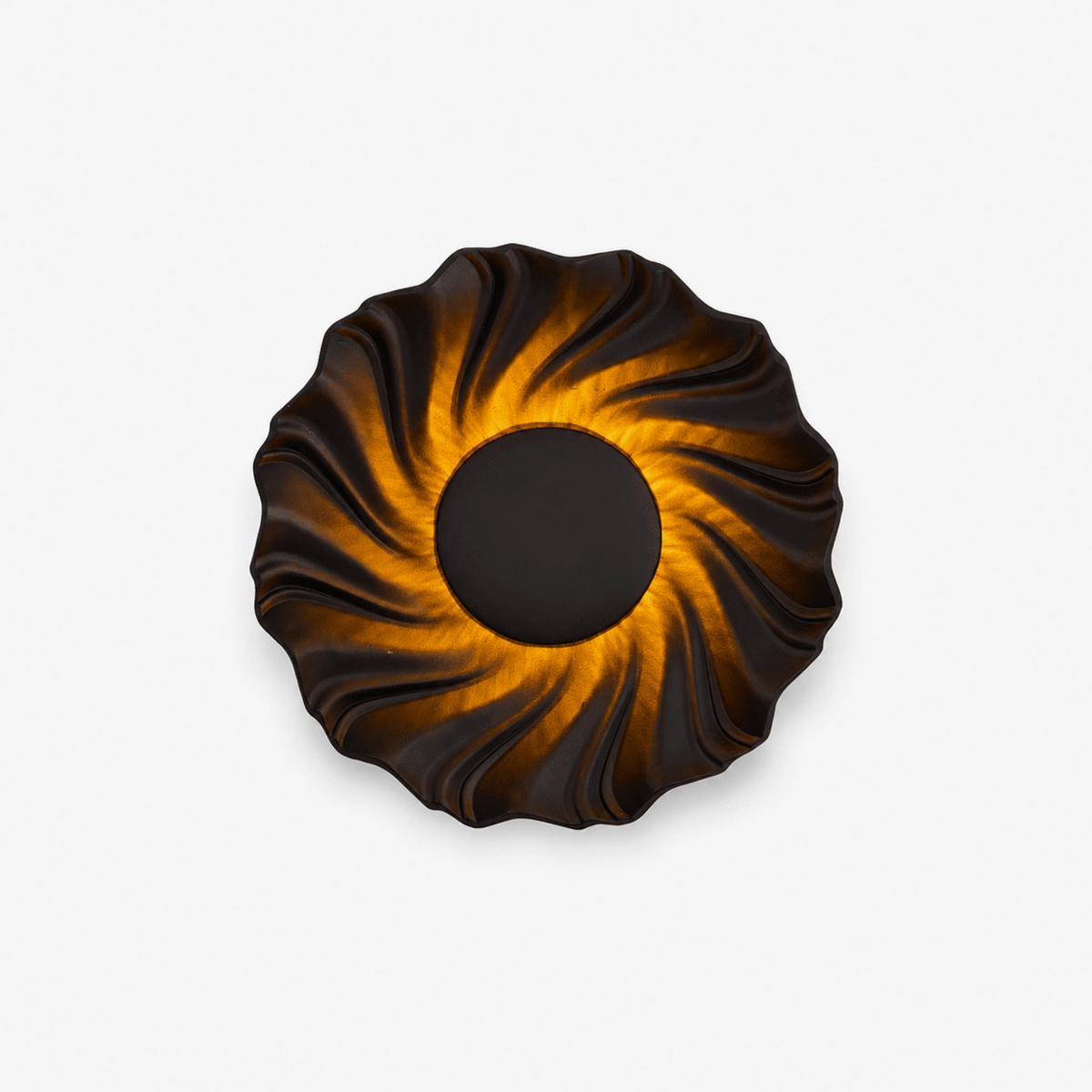 Caluenne Solar-Spiral-Wandleuchte