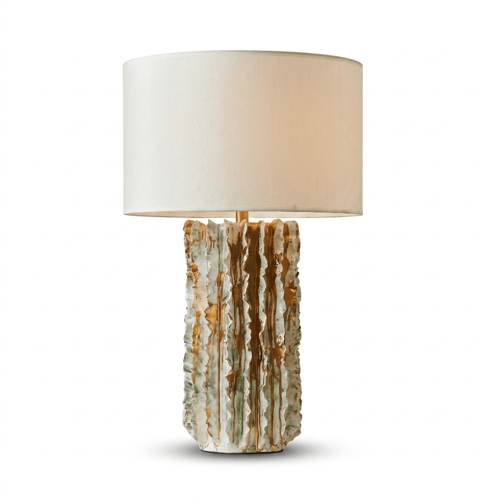 Sylvienne Keramik-Tischlampe