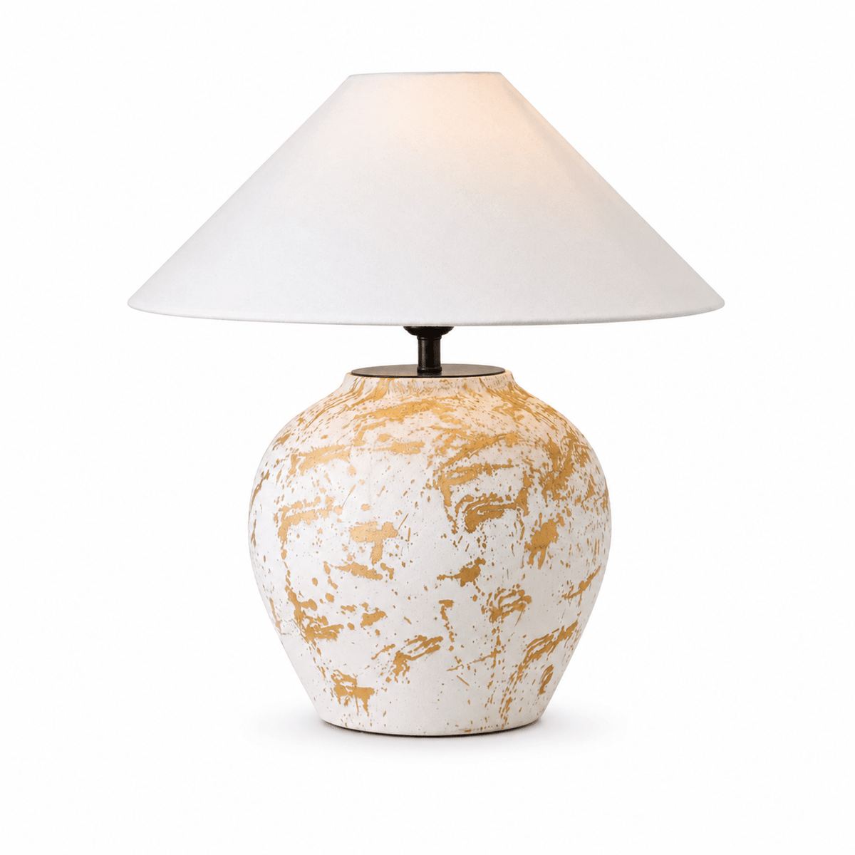Orlienne Keramik-Tischlampe &