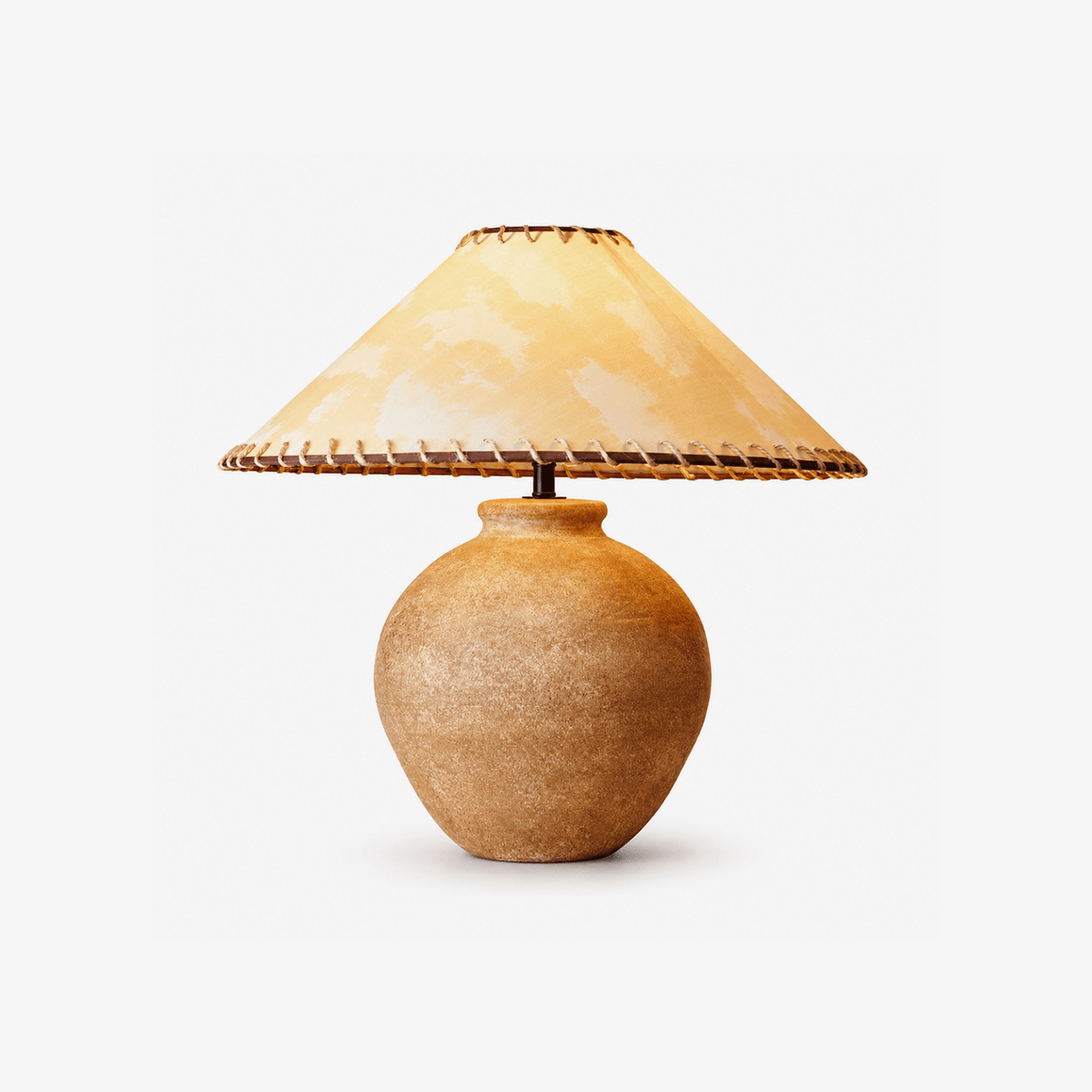 Rivuaya Terracotta-Tischlampe