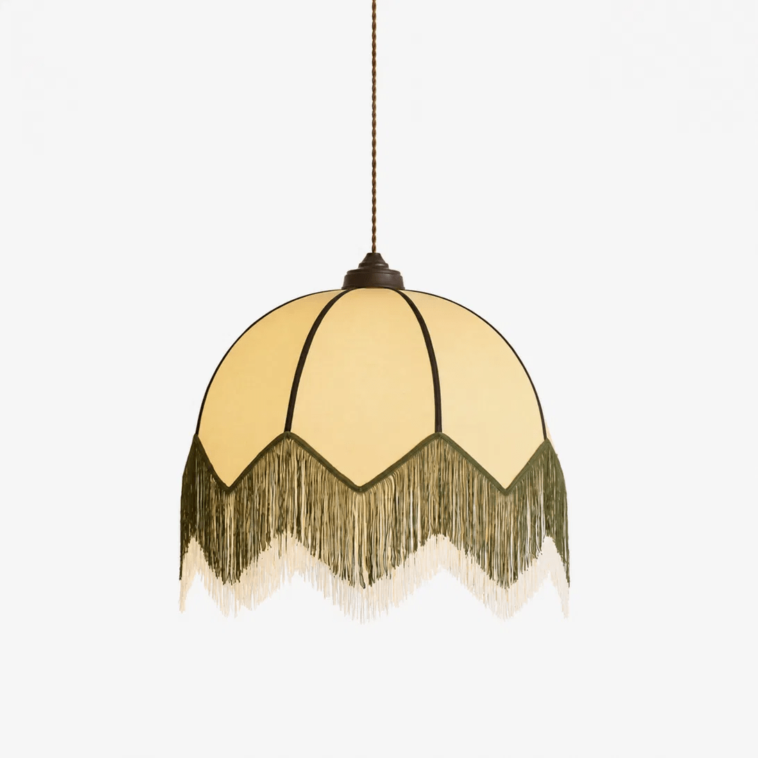 Liorenne Fringe Dome Pendelleuchte