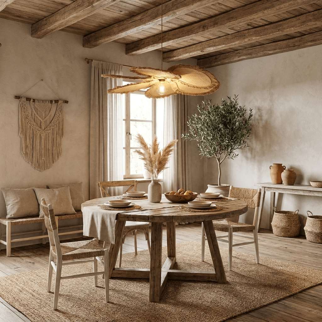 Sfrangia Raffia Pendelleuchte