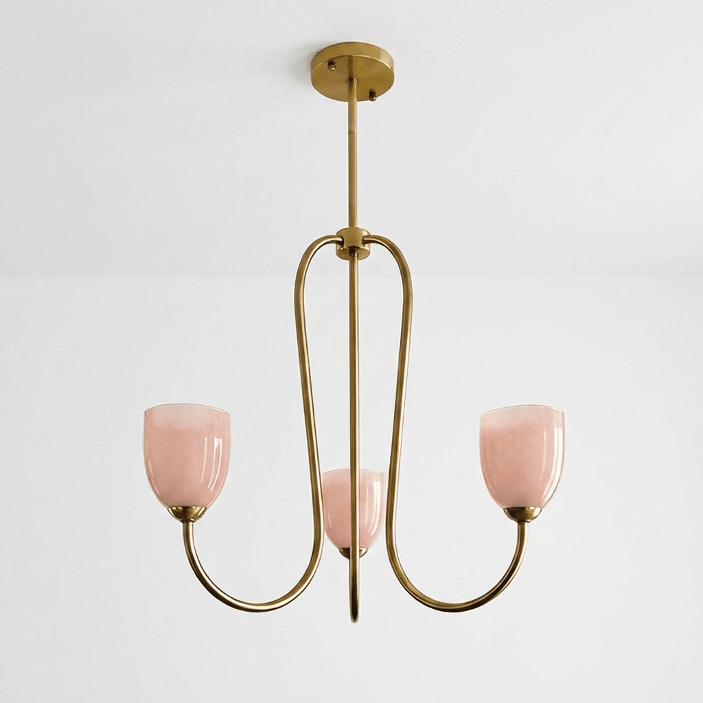 Roseliane Gold Kronleuchter
