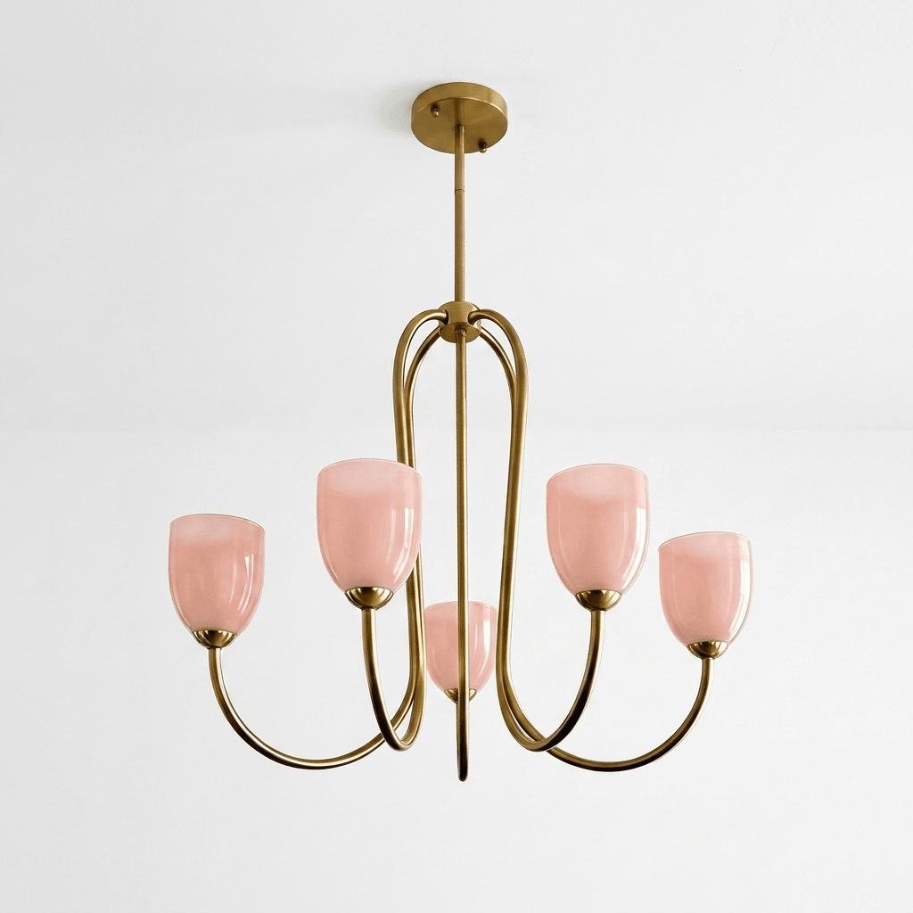 Roseliane Gold Kronleuchter