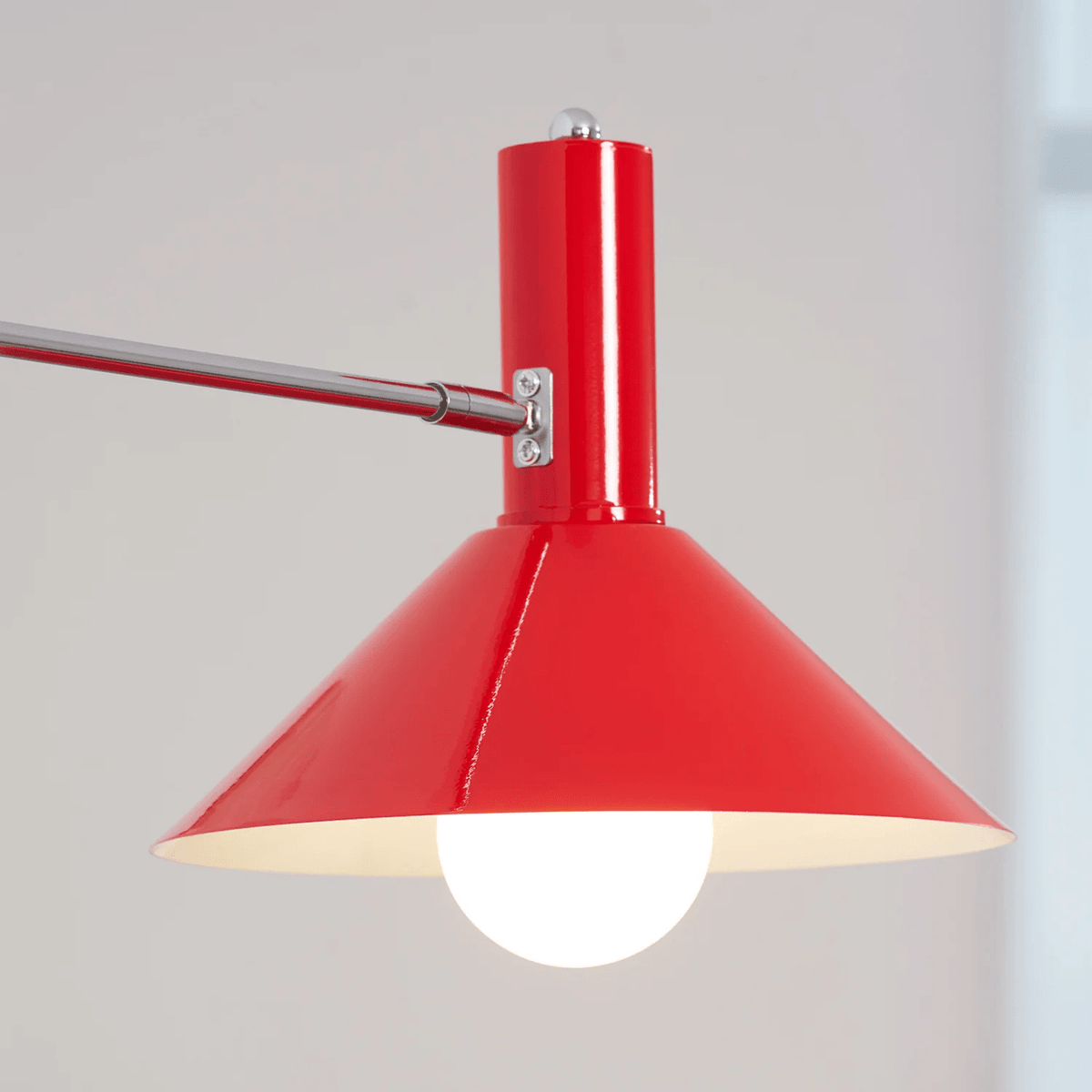 Cone Swing-Arm Wandleuchte Emailleisen zeitgenössisch Schlafzimmer Flur | Cielum