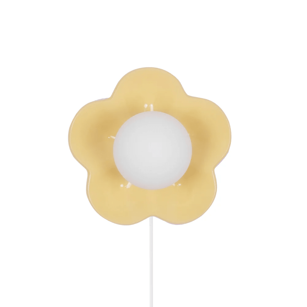 Miranine La fleur Wandleuchte mit Stecker