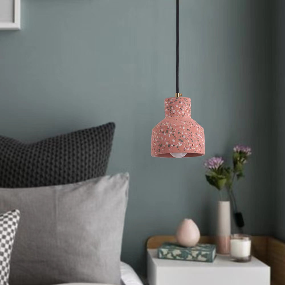 Valentina Modern Kuppel LED Pendelleuchte Schwarz/Blau/Rot/Weiß Esszimmer Metall