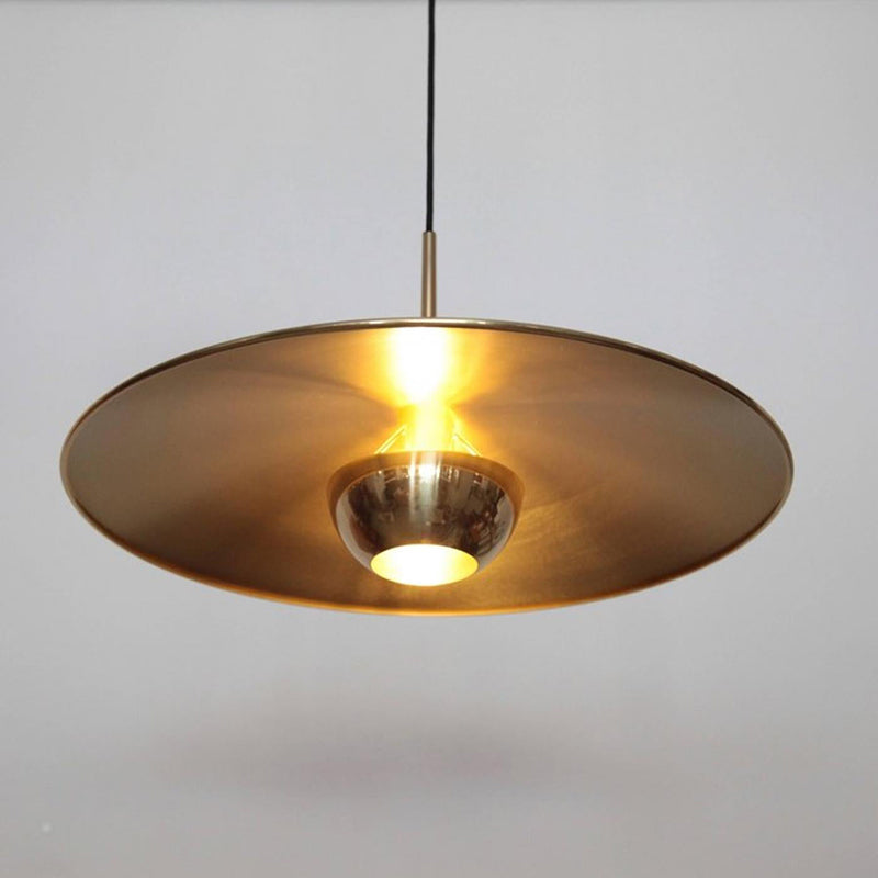 Cairns Modern LED Pendelleuchte Linear Schale Esstisch Gold Metall