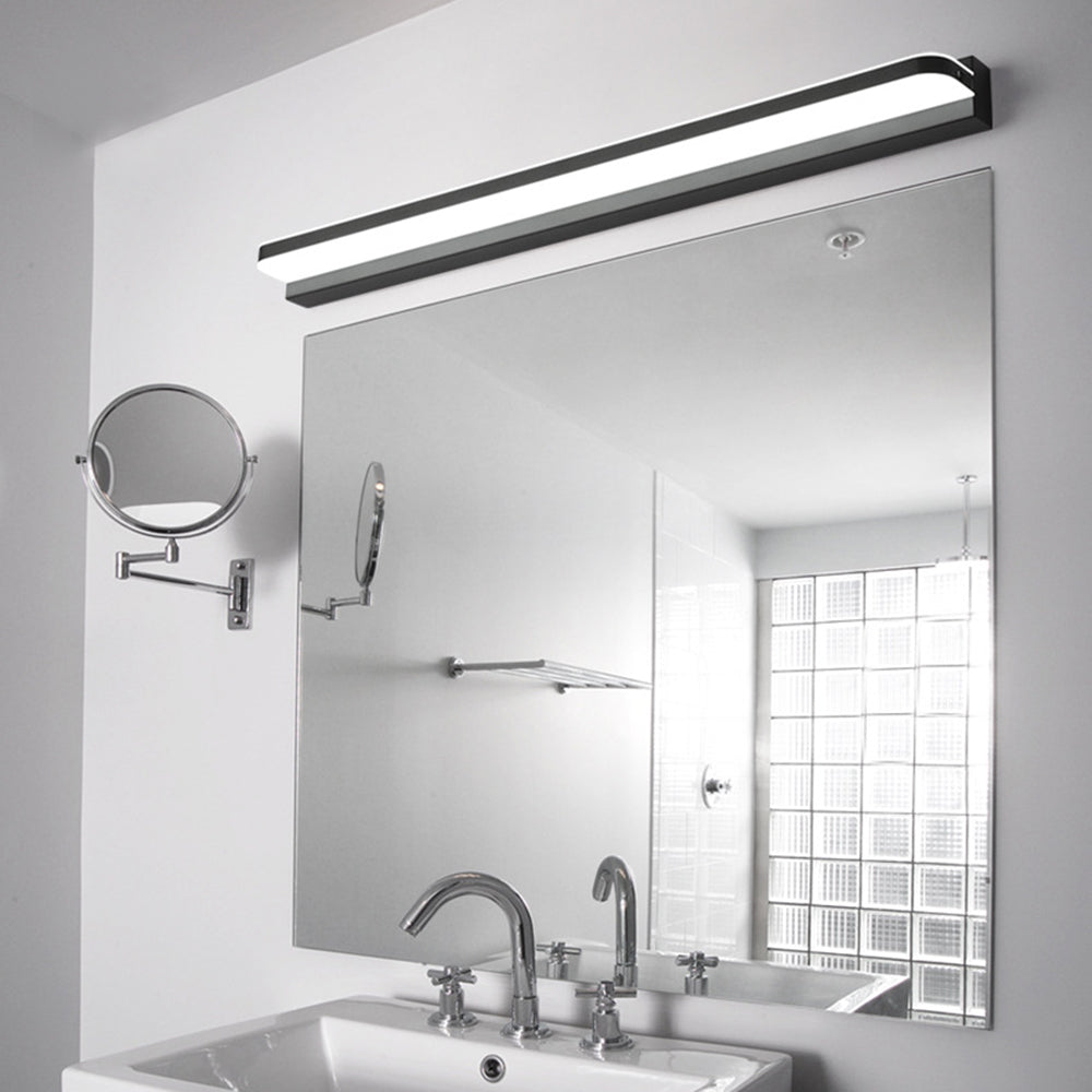 Arisha Modern LED Wandleuchte Spiegelfront Rechteckig 3 Farbe Metall/Acryl