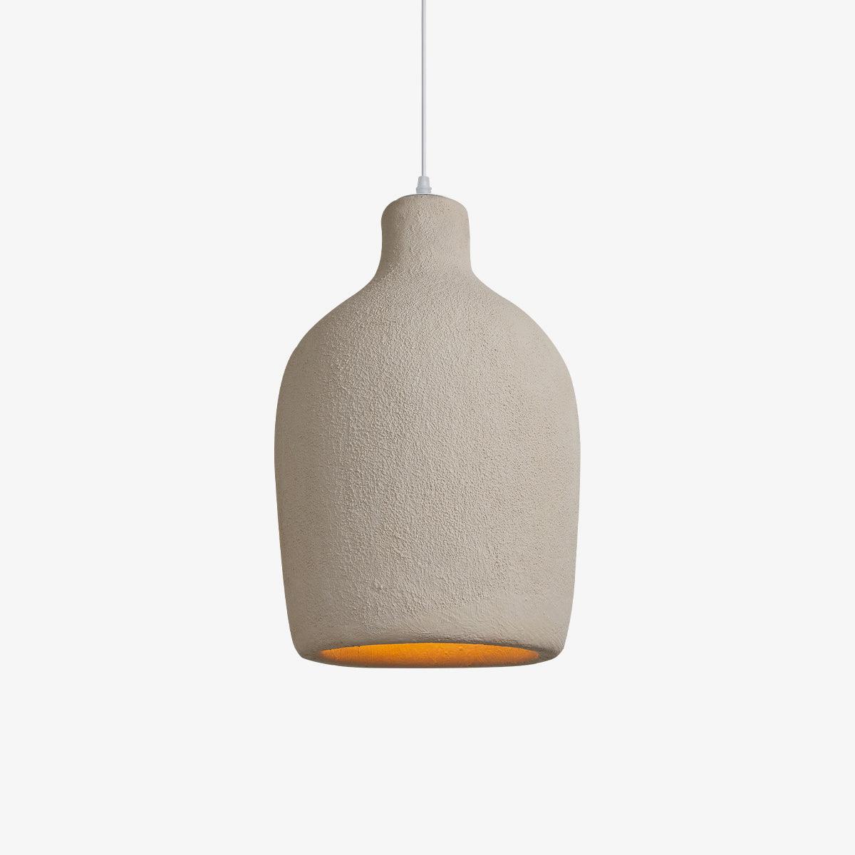 Avely Minimalistische Pendelleuchte in Beige