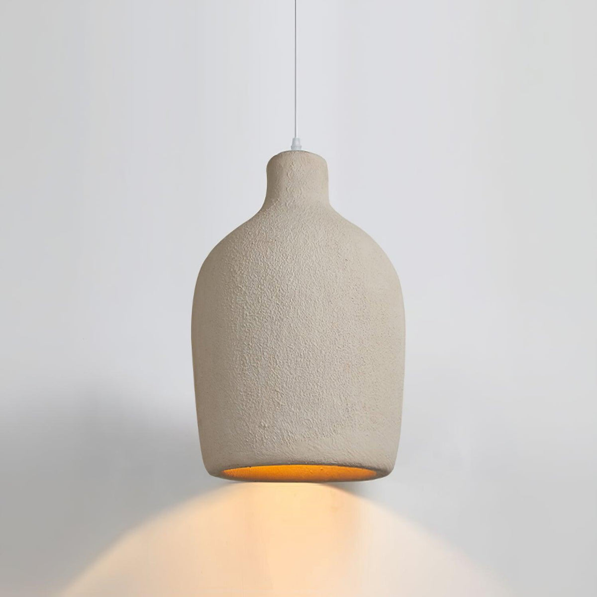 Avely Minimalistische Pendelleuchte in Beige
