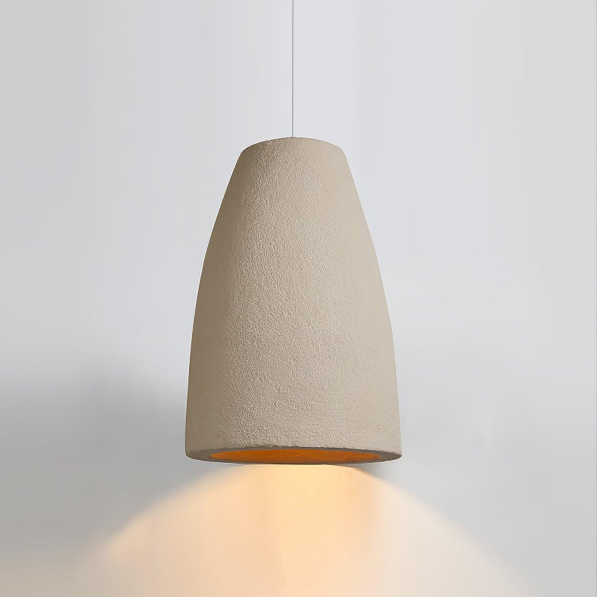 Avely Minimalistische Pendelleuchte in Beige