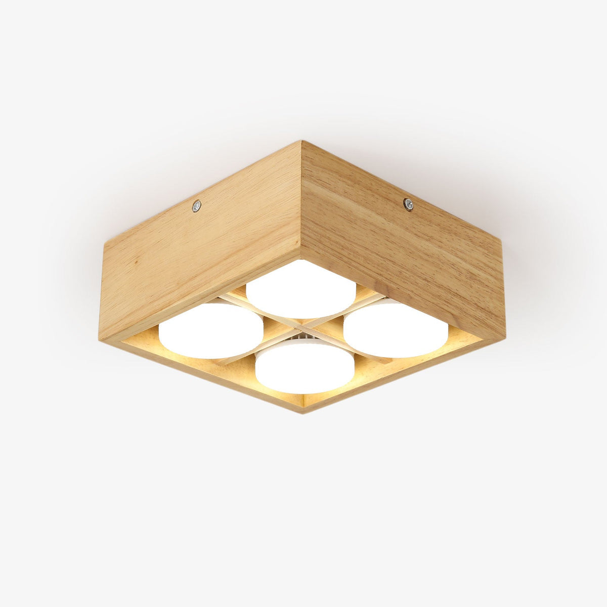 Eliza Minimalistische Deckenleuchte aus Holz