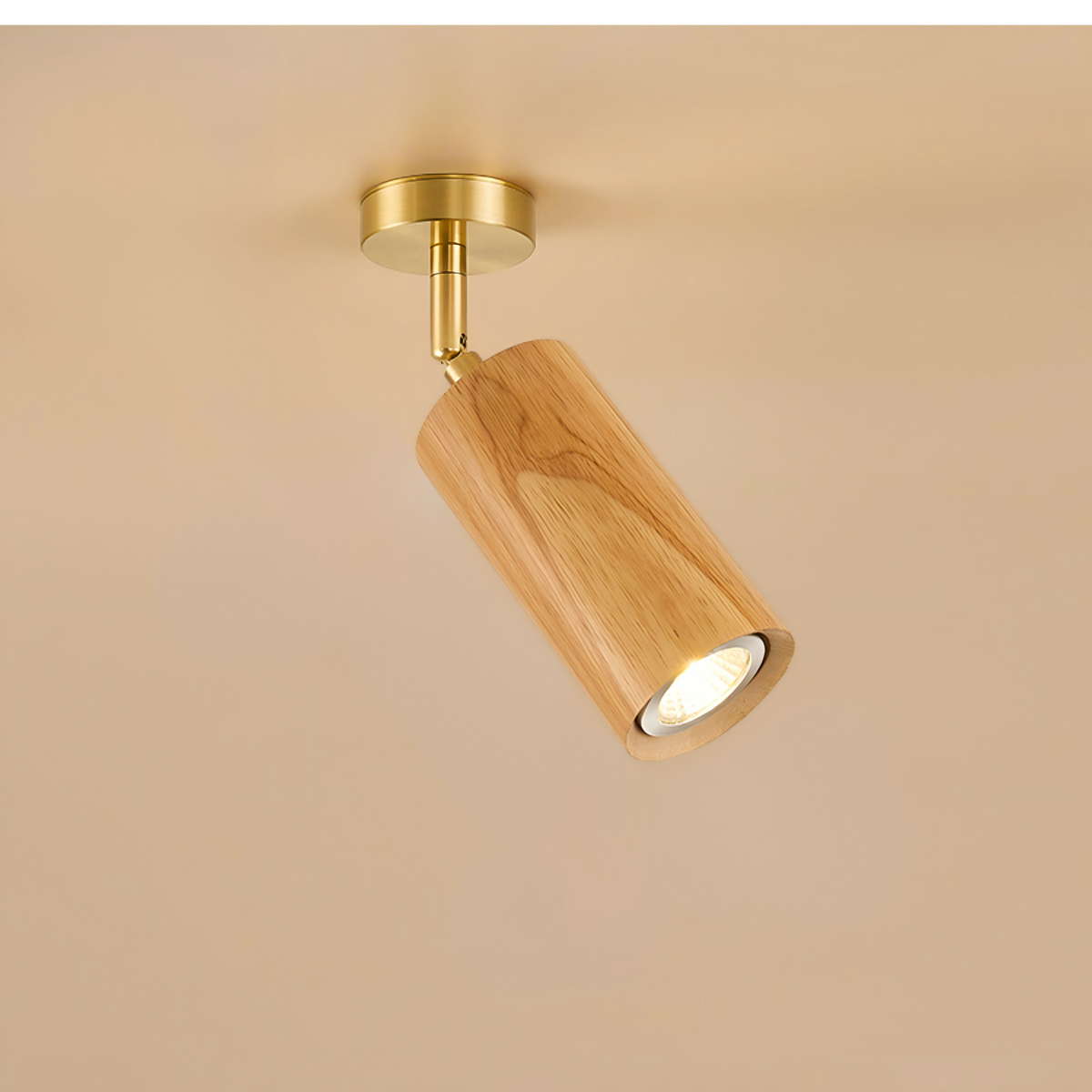 Elvarena Holz-LED-Spotschiene