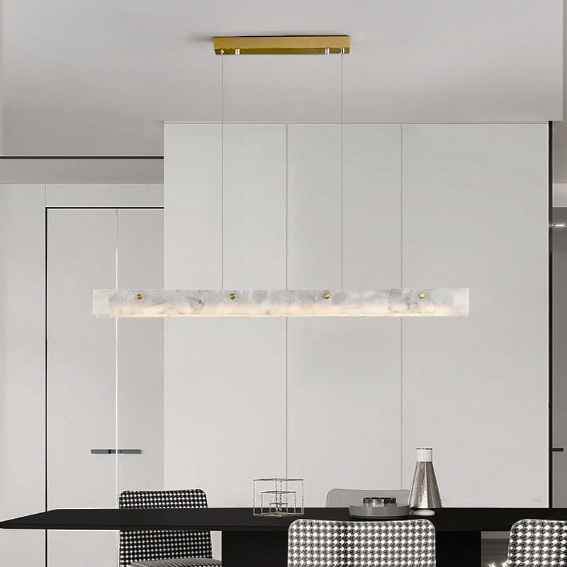 Arisha Modern LED Pendelleuchte Weißer Marmor Esszimmer/Bar