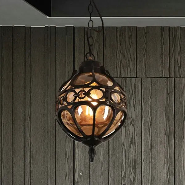 Epoch Vintage Pendelleuchte, Schwarz/Bronze