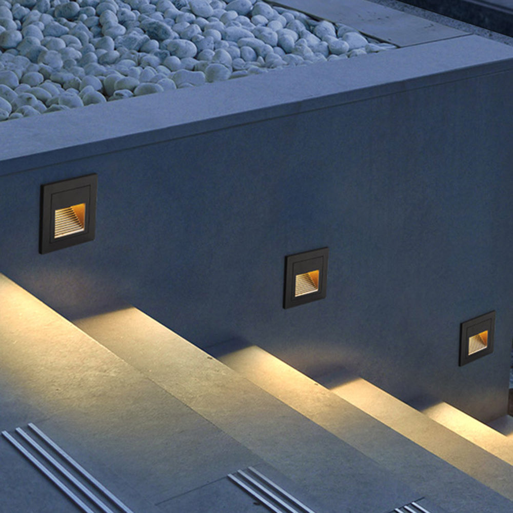 Ray Modern LED Außenwandleuchte Metall Acryl Garten Terrasse