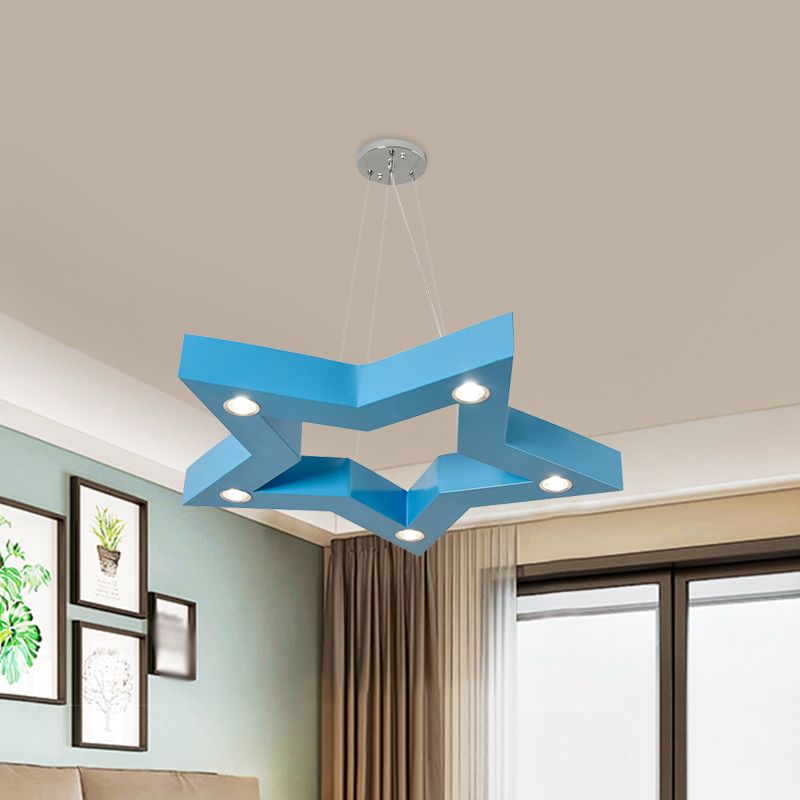 Aria Pendelleuchte Sterndesign, 4 Farben