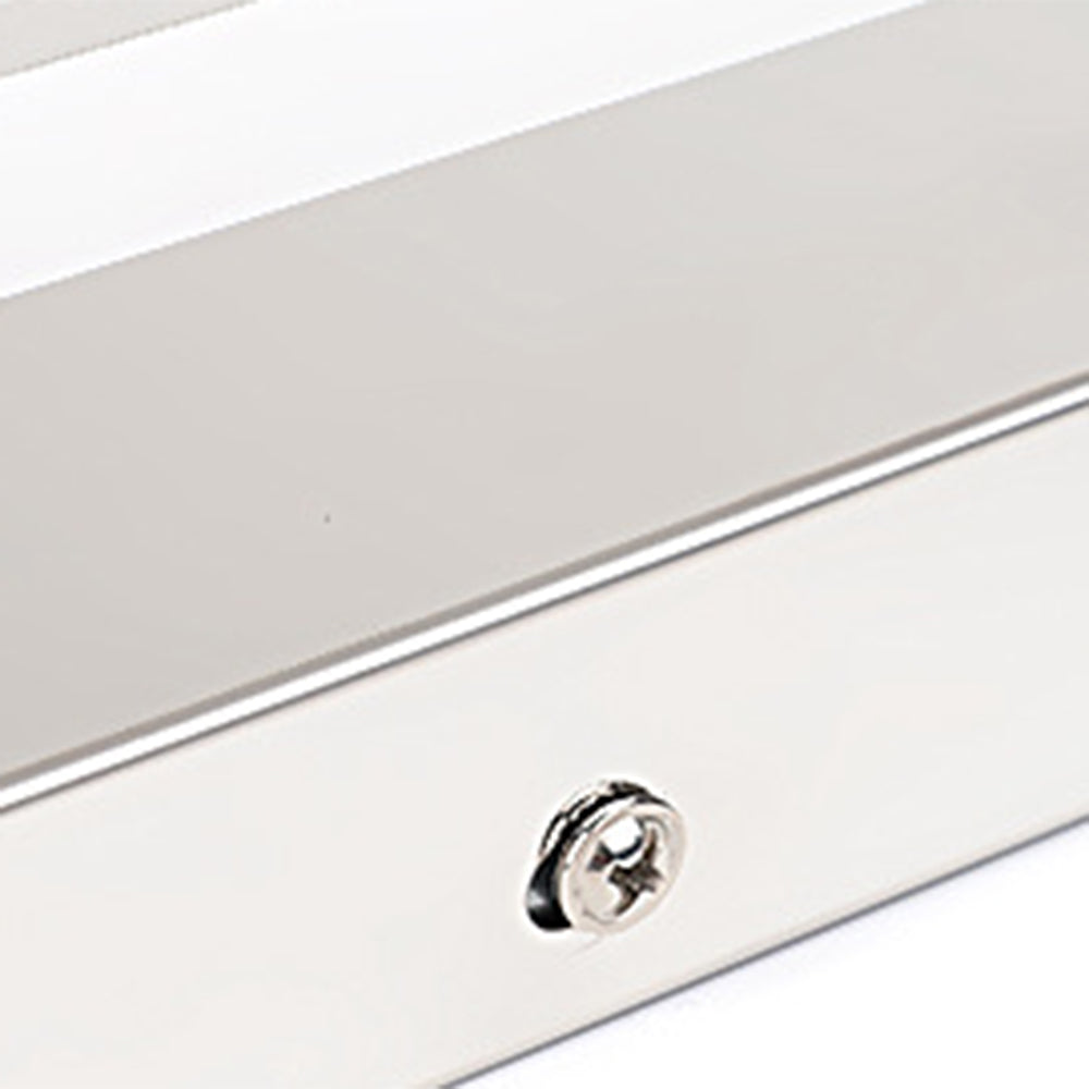 Arisha Rechteckige Spiegelfront LED Wandleuchte Schlafzmmer Metall/Acryl