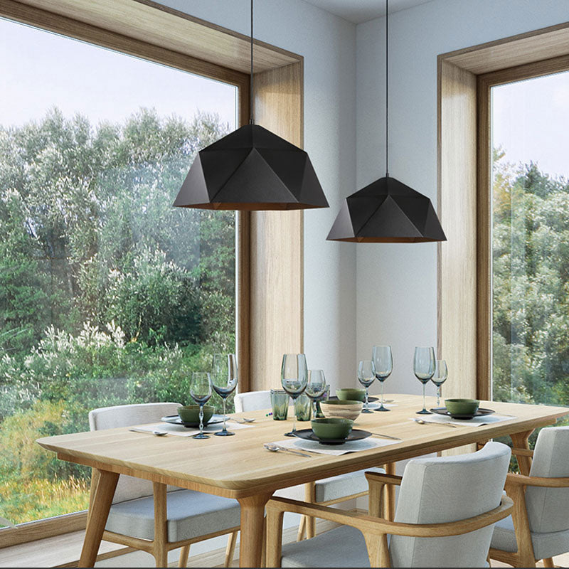 Valentina Modern Geometrisch LED Pendelleuchte Mehrfarbig Esszimmer Metall