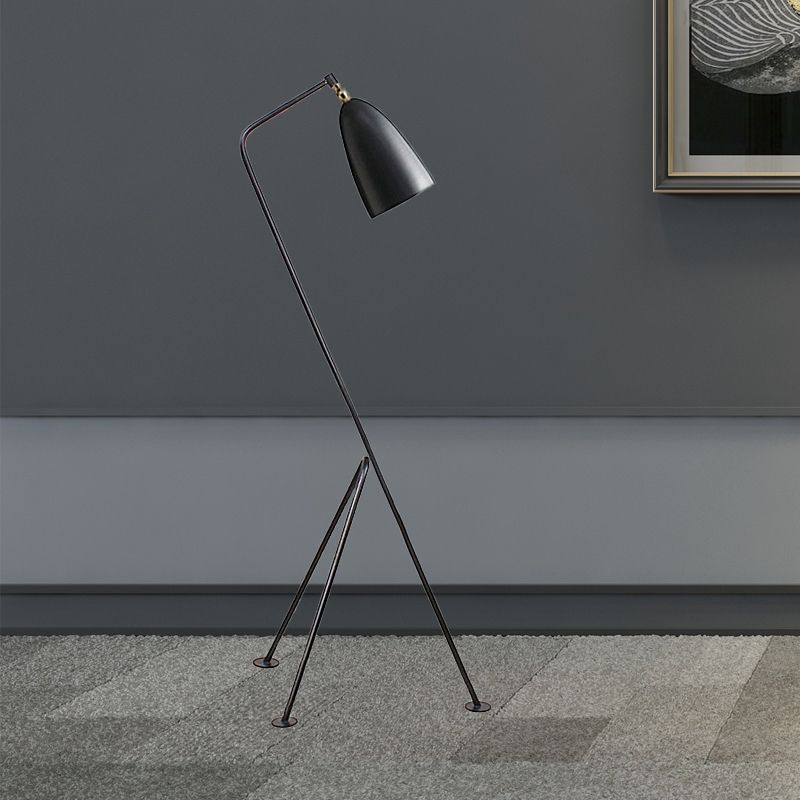 Valentina Modern Stehlampe, Metall, Cup, 5 Farben, Schlafzimmer