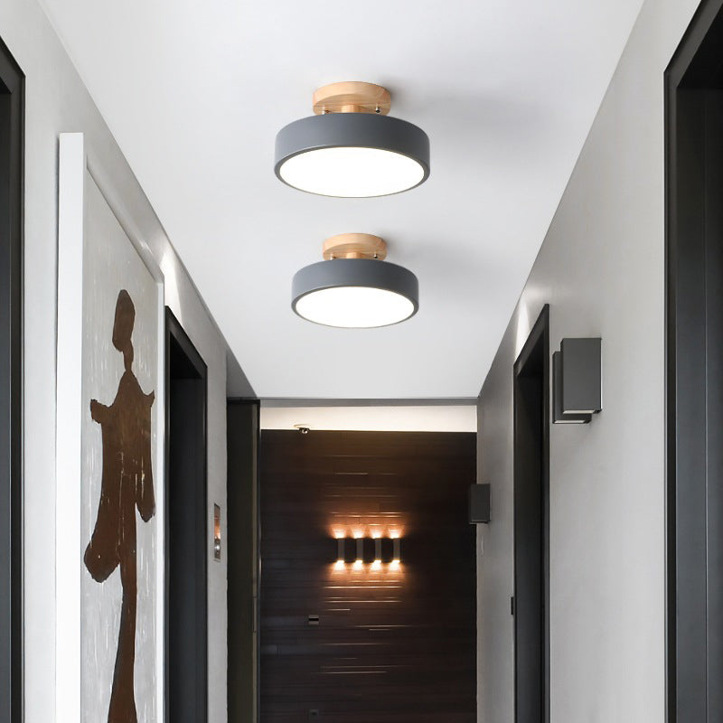 Arisha Modern LED Deckenleuchten 5 Farben Flur Acryl/Holz