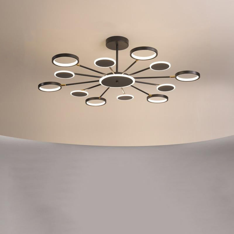 Modern LED Deckenleuchte Metall Acryl Wohnzimmer Schlafzimmer Esszimmer